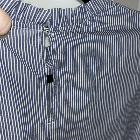 H&M light blue and white straps top. NWOT - Picture 4 of 4